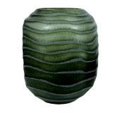 Vase Home ESPRIT Grn Krystal Moderne 27 x 27 x 33 cm #1