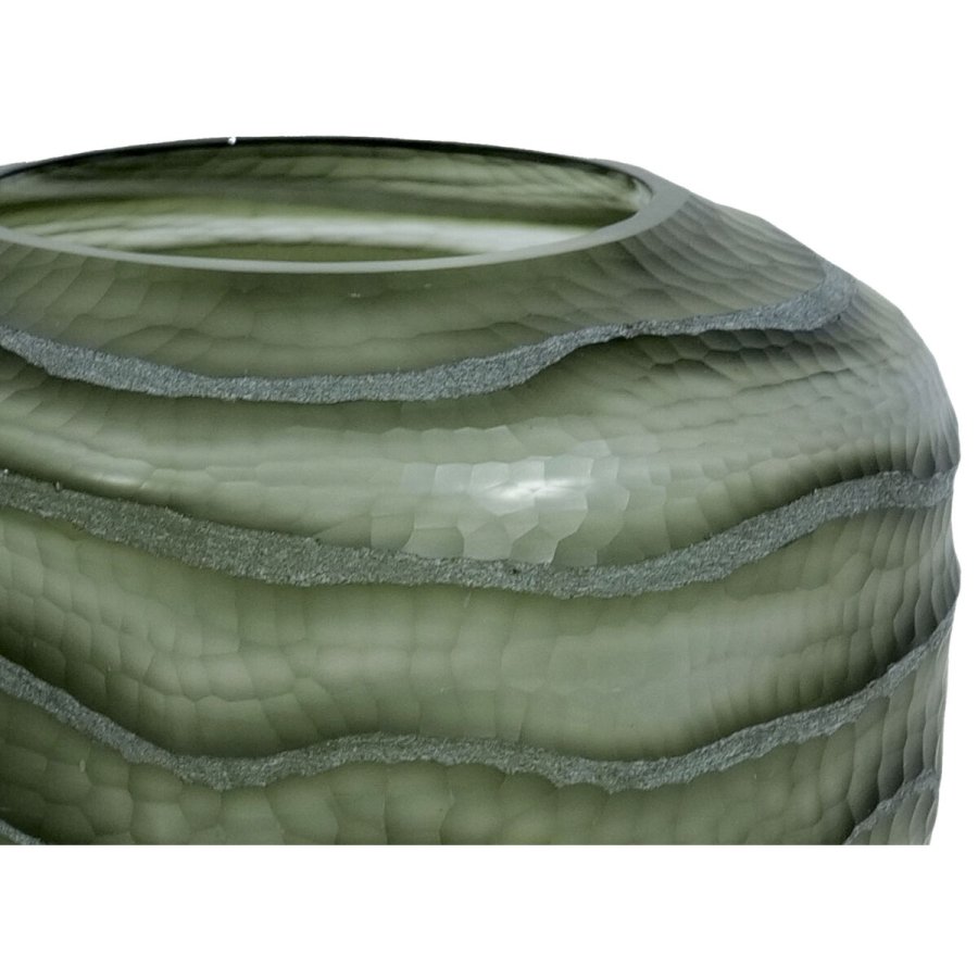 Vase Home ESPRIT Grn Krystal Moderne 20 x 20 x 18 cm #2
