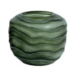 Vase Home ESPRIT Grn Krystal Moderne 20 x 20 x 18 cm #1