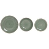 Spisestel Home ESPRIT Hvid Grn Stentj 18 Dele #13