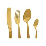 Bestik Home ESPRIT Gylden Rustfrit stl 15 x 7 x 24 cm 16 Dele #4