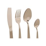 Bestik Home ESPRIT Slvfarvet Rustfrit stl 15 x 7 x 24 cm 16 Dele #4