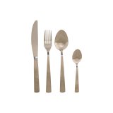 Bestik Home ESPRIT Slvfarvet Rustfrit stl 15 x 7 x 24 cm 16 Dele #1