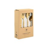 Bestik Home ESPRIT Gylden Rustfrit stl 15 x 7 x 24 cm 16 Dele #13