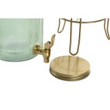 Vandbeholder Home ESPRIT Grn Gylden Metal Krystal 4 L 16 x 16 x 24,6 cm #4