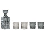 St med glas og flaske Home ESPRIT Gr Krystal Urban 900 ml #1