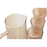 St med glas og flaske Home ESPRIT Rav Borosilikatglas 1,25 L #7