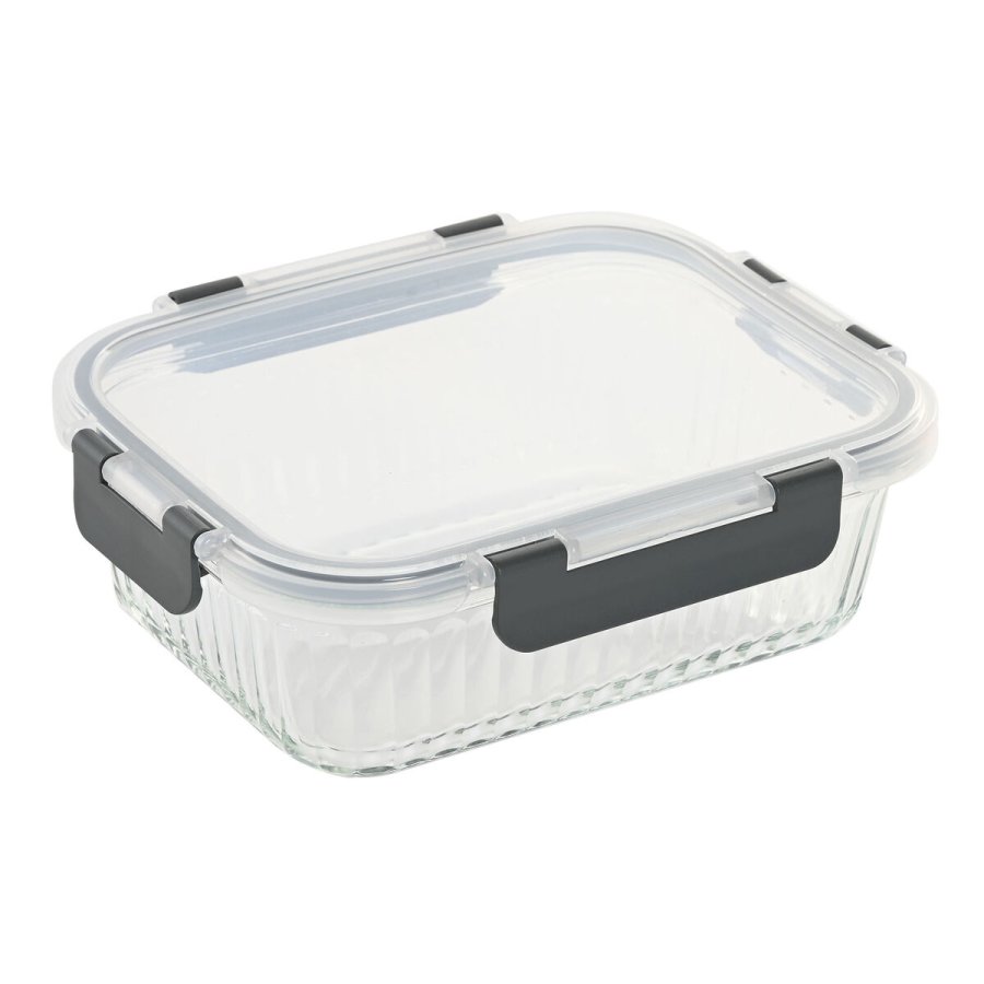 Madkasse Home ESPRIT Gennemsigtig polypropylen Borosilikatglas 1 L #1