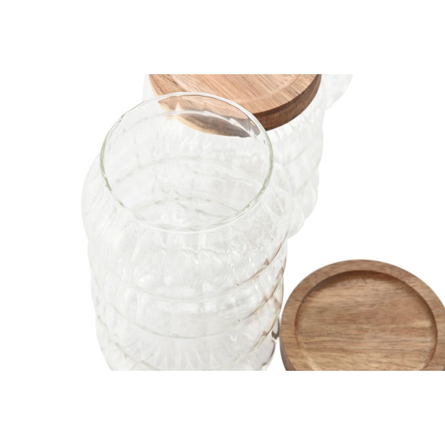 St med 3 Dser Home ESPRIT Gennemsigtig Natur 550 ml 750 ml 3 Dele #7
