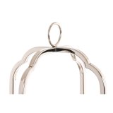 Lyseholder Home ESPRIT Slvfarvet Krystal Stl 21 x 21 x 62 cm #2