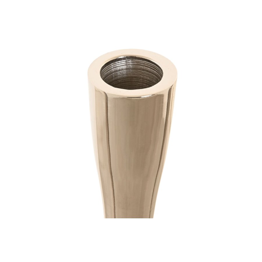 Kandelaber Home ESPRIT Slvfarvet Aluminium Moderne 7,5 x 7,5 x 25 cm #2