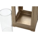 Laantarn Home ESPRIT Gylden Aluminium Krystal Vintage 17 x 17 x 59 cm #3