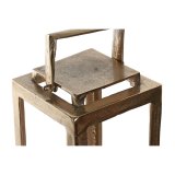 Laantarn Home ESPRIT Gylden Aluminium Krystal Moderne 20 x 20 x 74 cm #2