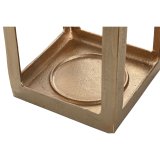 Laantarn Home ESPRIT Gylden Aluminium Krystal Moderne 20 x 20 x 74 cm #3