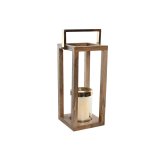 Lyseholder Home ESPRIT Brun Stl Mangotr 25 x 25 x 54 cm #5