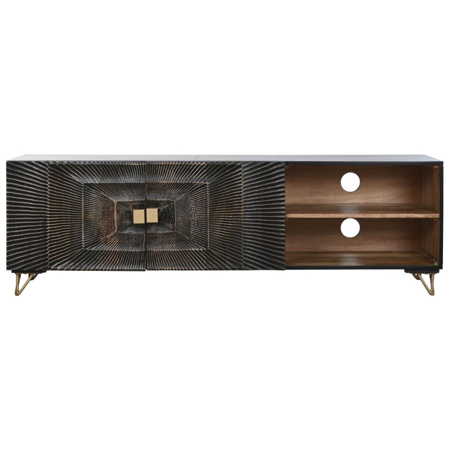 mbler Home ESPRIT Sort 160 x 40 x 50 cm #1