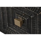 Natbord Home ESPRIT Sort Gylden 50 x 40 x 50 cm #17