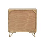 Natbord Home ESPRIT Gylden Natur 50 x 40 x 50 cm #5