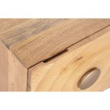 Natbord Home ESPRIT Gylden Natur 50 x 40 x 50 cm #17