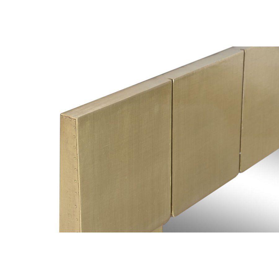 Vgspejl Home ESPRIT Gylden 117 x 3 x 87 cm #9