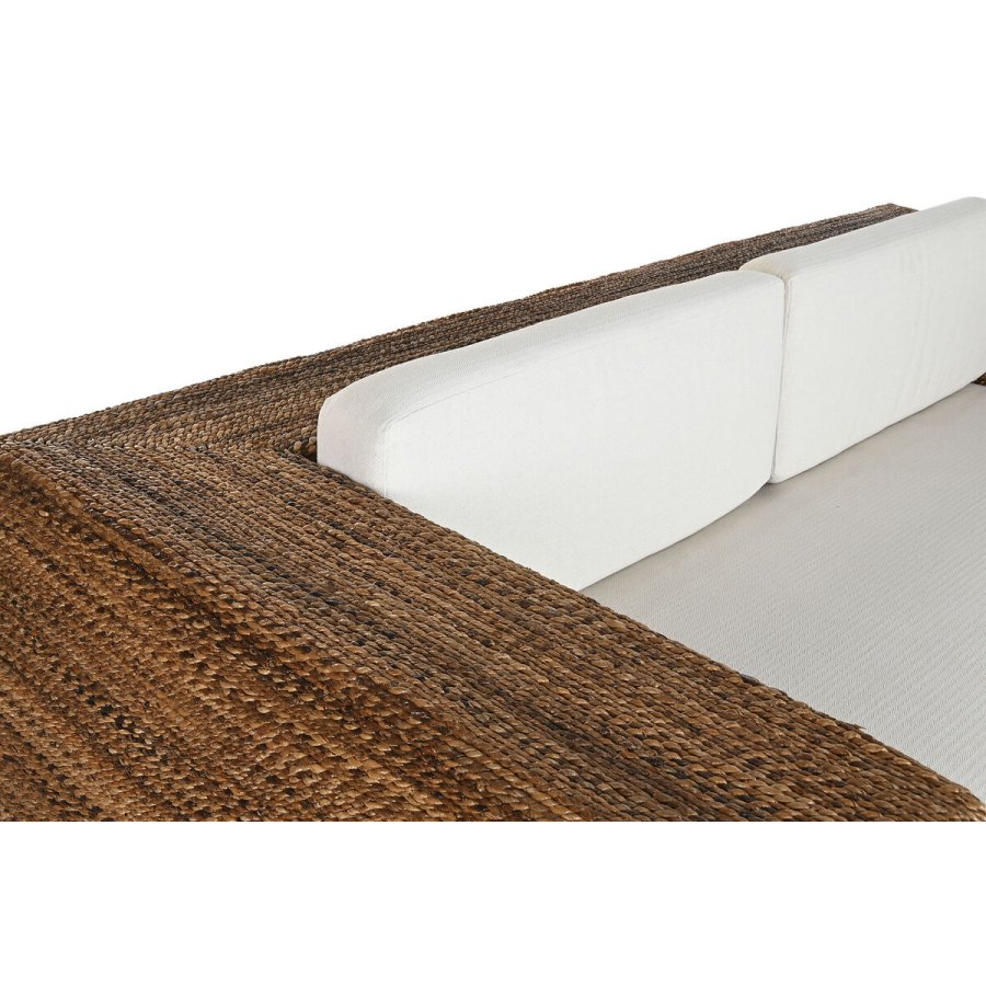 Havesofa Home ESPRIT Hvid Natur 192 x 92 x 65 cm #4