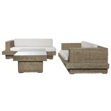 Havesofa Home ESPRIT Natur 192 x 105 x 63 cm #1