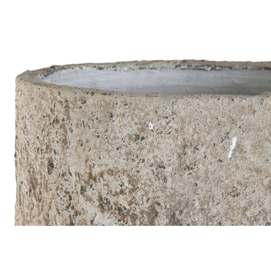 Vase Home ESPRIT Gr� Terrakotta #1