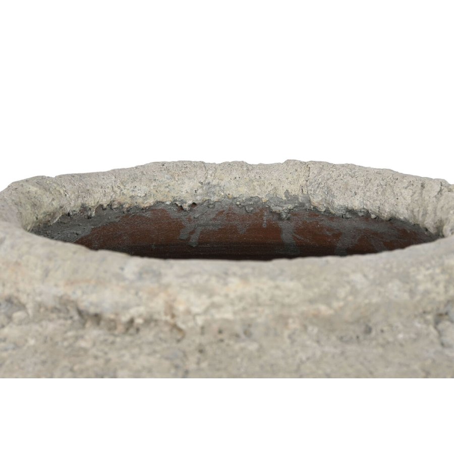 Vase Home ESPRIT Gr� Terrakotta 40 x 40 x 55 cm #4