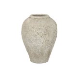 Vase Home ESPRIT Gr� Terrakotta 40 x 40 x 55 cm #1