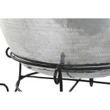 Vase Home ESPRIT Sort Slvfarvet Aluminium Jern 75 x 75 x 90 cm #2