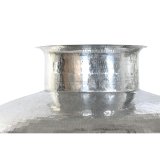 Vase Home ESPRIT Sort Slvfarvet Aluminium Jern 75 x 75 x 90 cm #3