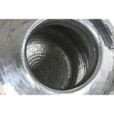 Vase Home ESPRIT Sort Slvfarvet Aluminium 45 x 45 x 95 cm #3