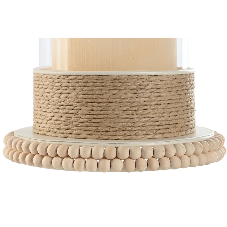 Lyseholder Home ESPRIT Lys brun Metal Tov 17 x 17 x 23 cm #3