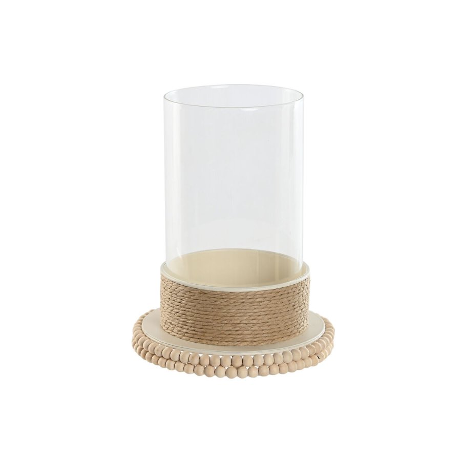 Lyseholder Home ESPRIT Lys brun Metal Tov 17 x 17 x 23 cm #4