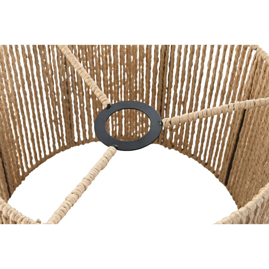 Lampeskrm Home ESPRIT Brun Metal Fiber Natur (3 Dele) #2