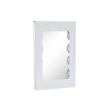 Vgspejl Home ESPRIT Hvid Urban 22 X 2 X 35 CM #17