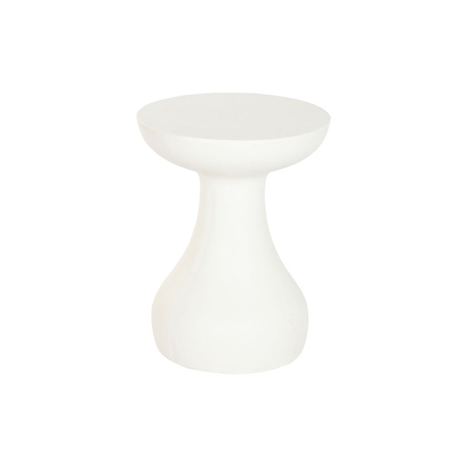 Sofabord Home ESPRIT Hvid 40 x 40 x 50,5 cm #1