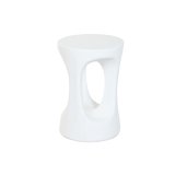 Sofabord Home ESPRIT Hvid 35,5 x 35,5 x 51 cm #2