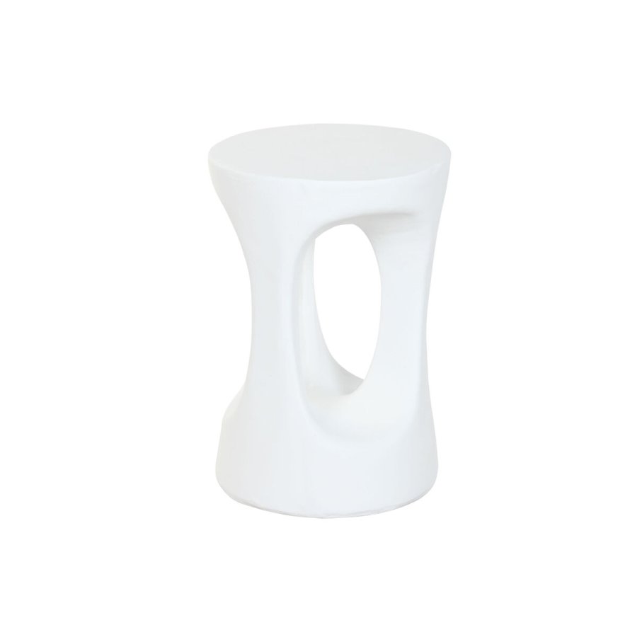 Sofabord Home ESPRIT Hvid 35,5 x 35,5 x 51 cm #2