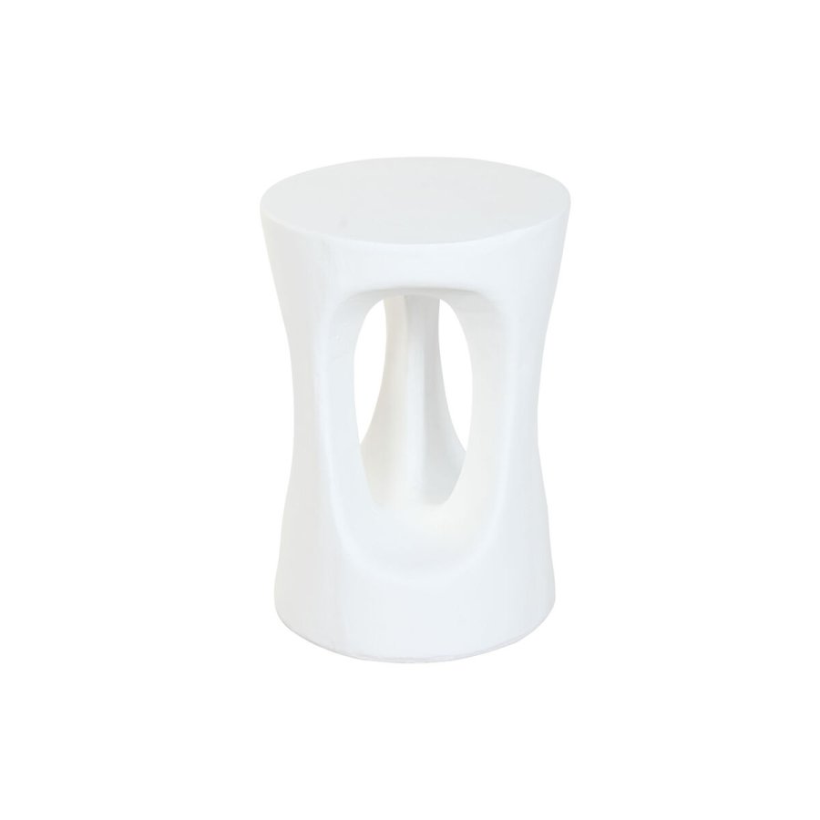 Sofabord Home ESPRIT Hvid 35,5 x 35,5 x 51 cm #1