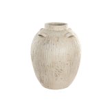 Vase Home ESPRIT Hvid Magnesium 38 x 38 x 48 cm #1