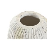 Vase Home ESPRIT Hvid Magnesium 28,5 x 28,5 x 32,5 cm #2