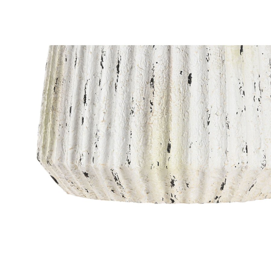 Vase Home ESPRIT Hvid Magnesium 28,5 x 28,5 x 32,5 cm #3