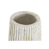 Vase Home ESPRIT Hvid Magnesium 28 x 28 x 53 cm #2