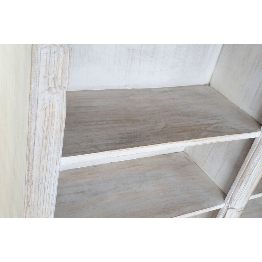 Hylder Home ESPRIT Hvid Mangotr Tr MDF 180 x 40 x 200 cm #2
