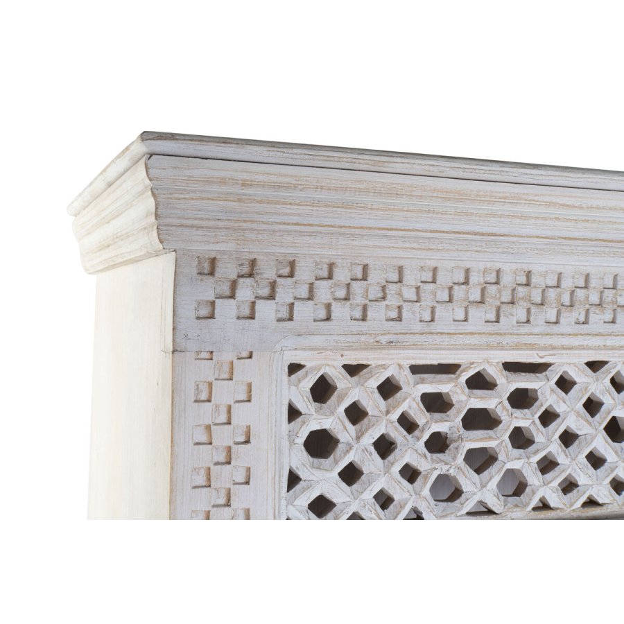 Hylder Home ESPRIT Hvid Mangotr Tr MDF 180 x 40 x 200 cm #3