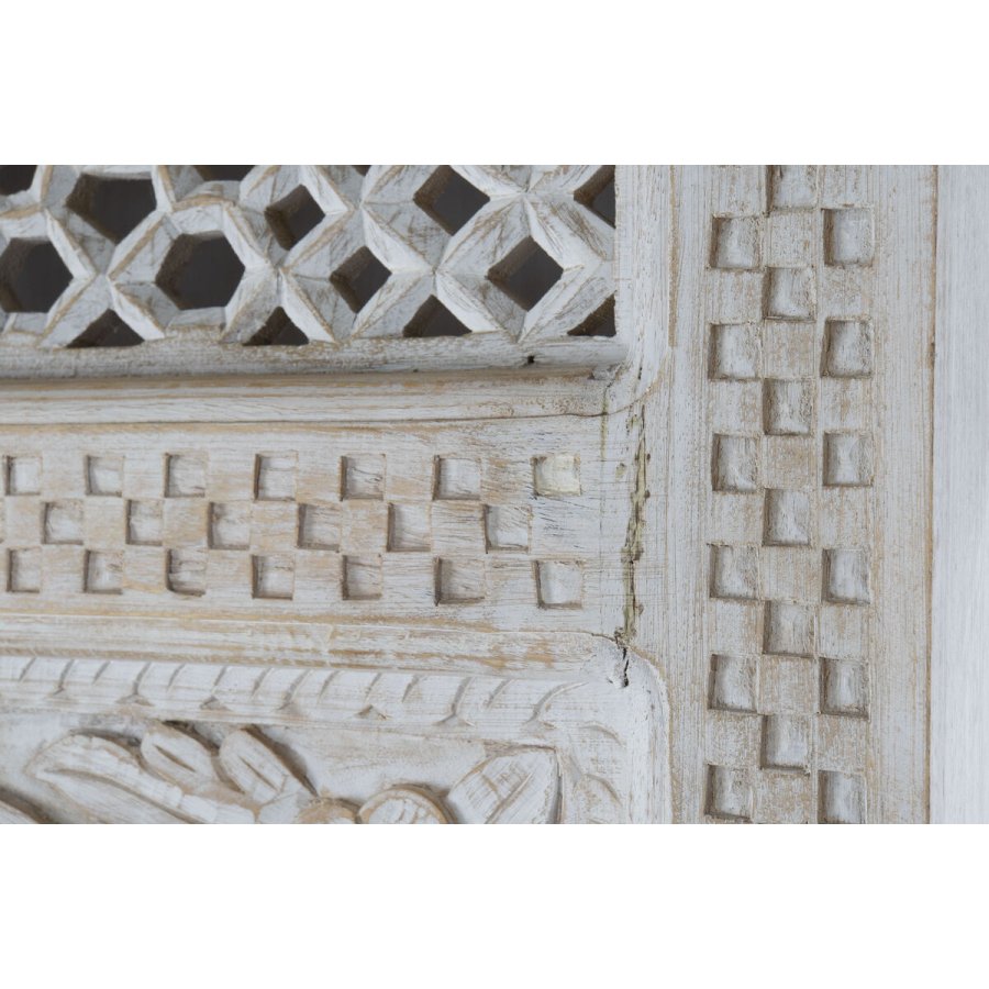 Hylder Home ESPRIT Hvid Mangotr Tr MDF 180 x 40 x 200 cm #6