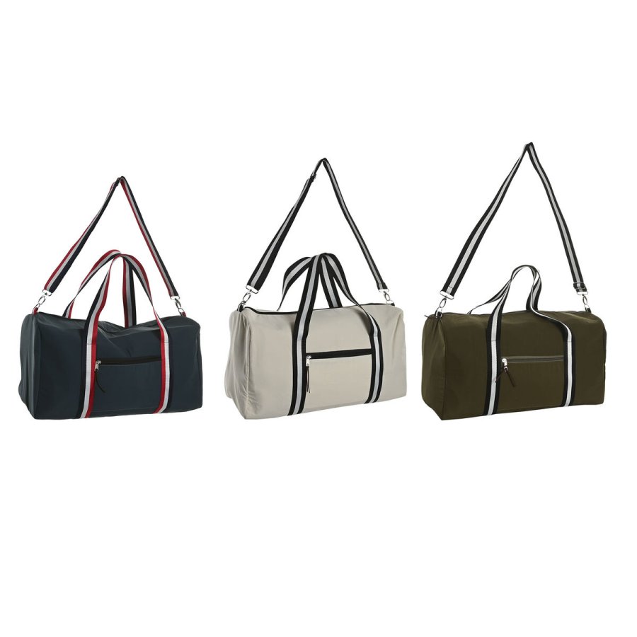 Hndtasker til damer Home ESPRIT Bl Grn 26 x 20 x 50 cm (3 enheder) #1