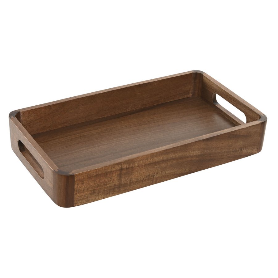 Snack bakke Home ESPRIT Natur 32 x 18 x 5 cm #1