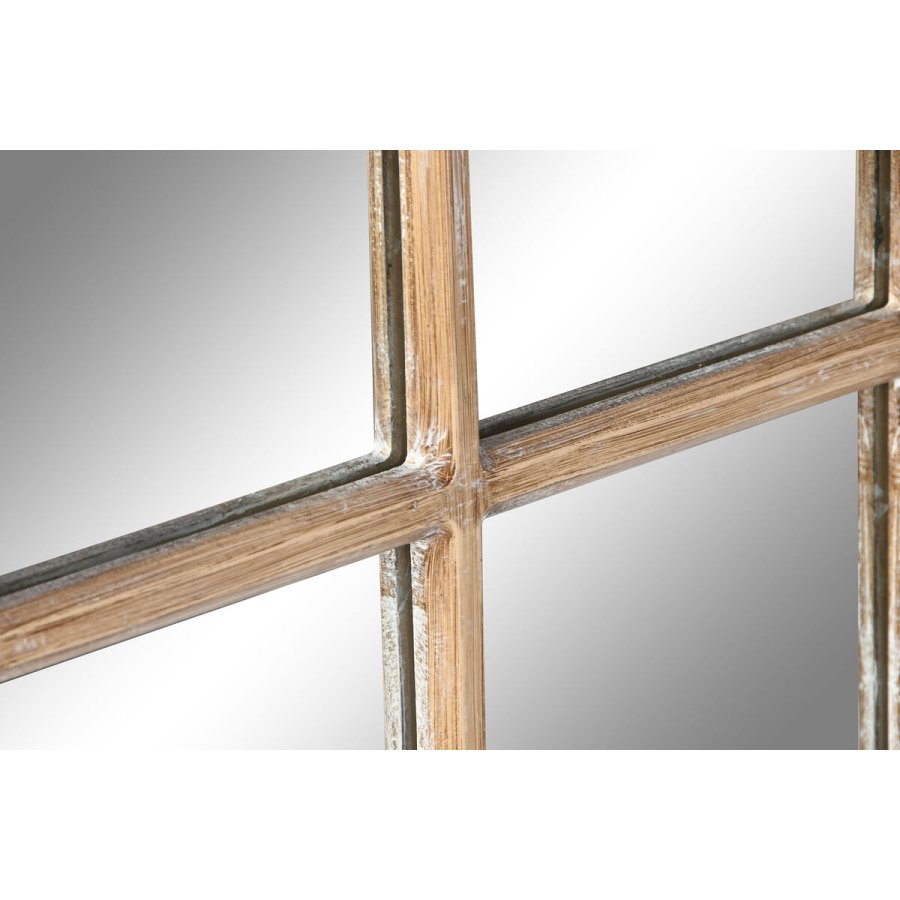 Vgspejl Home ESPRIT Natur Vindue Afkldt 68 x 4 x 128 cm #3